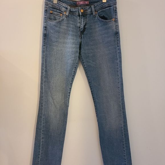 Levis 518 low straight leg jeans size 28/31 - Picture 3 of 5